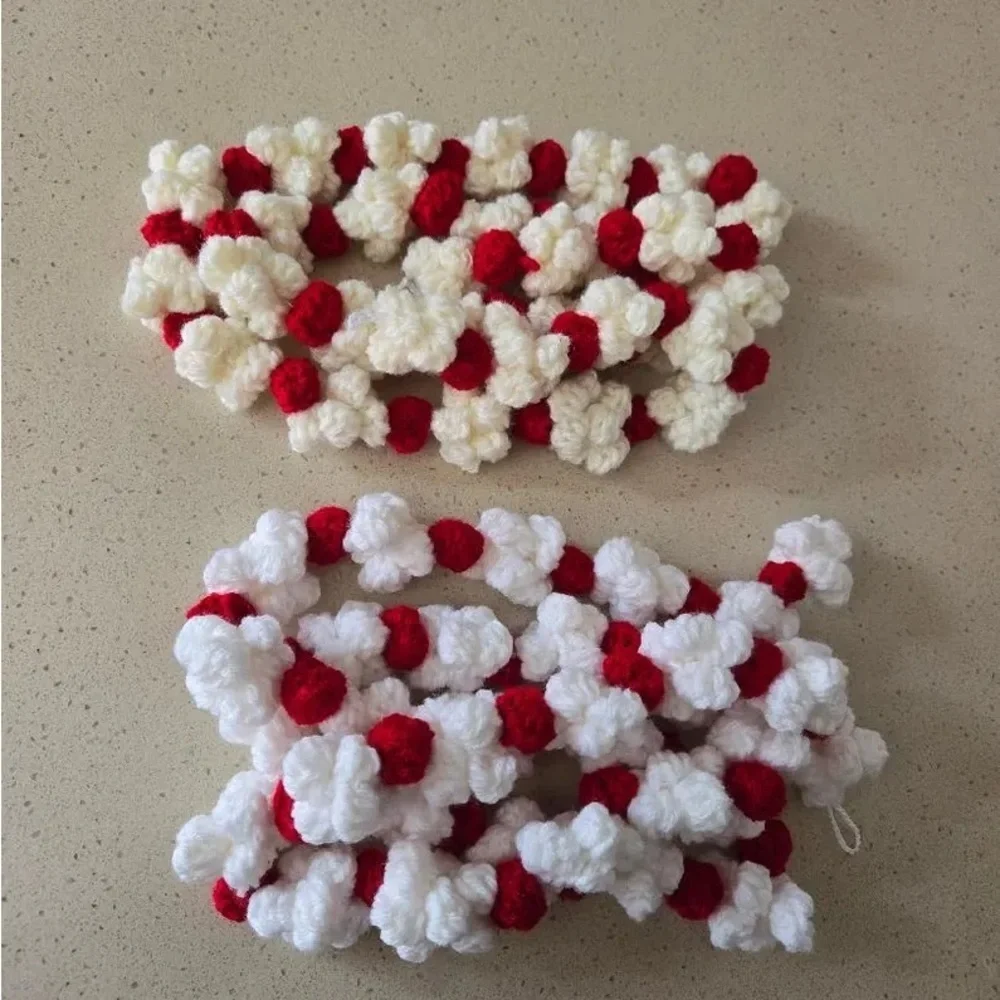 Crochet Popcorn Garland Kit